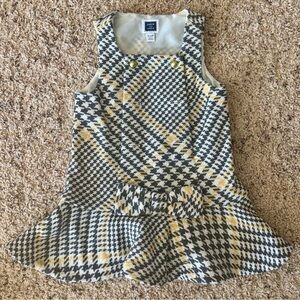 Janie & Jack baby tweed jumper dress